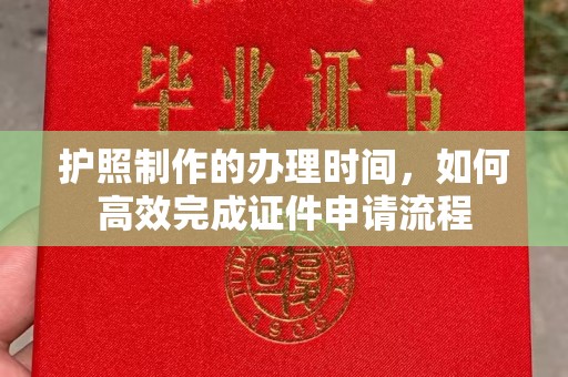 祁阳护照制作的办理时间，如何高效完成证件申请流程