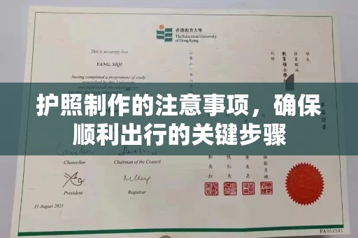 祁阳护照制作的注意事项，确保顺利出行的关键步骤