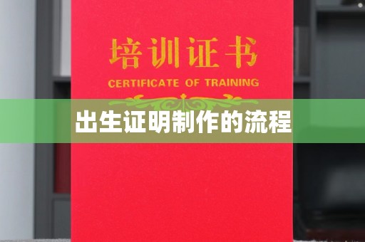 祁阳出生证明制作的流程