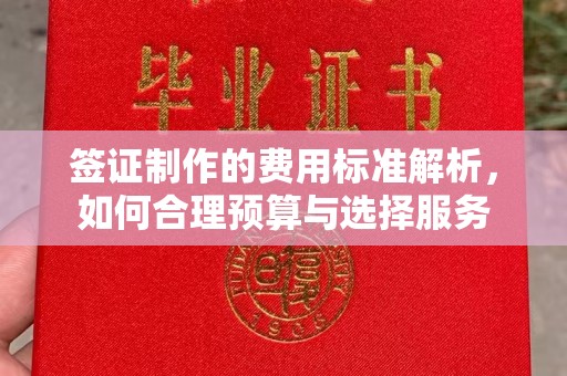 祁阳签证制作的费用标准解析，如何合理预算与选择服务