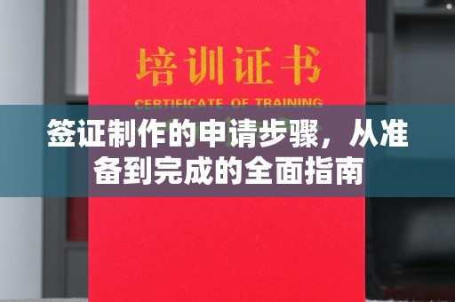 祁阳签证制作的申请步骤，从准备到完成的全面指南