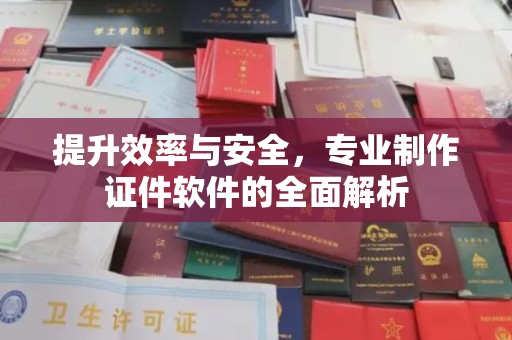 祁阳提升效率与安全，专业制作证件软件的全面解析